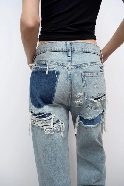 Ingrid ™ - Viral Ripped Jeans